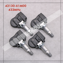 Sensor tpms para suzuki jimmy 2014, sensor de pressão dos pneus tpms 433mhz 4313061m00, 4313961m00 2024 - compre barato