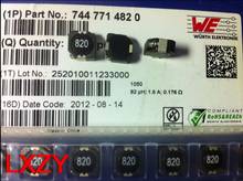 Free Shipping 10PCS/lot 7447714820 820 82UH 1.9A 10X10X5MM W E manufacturer patch shielding power inductor 2024 - buy cheap