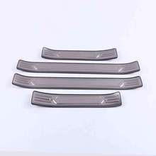 For Toyota RAV4 RAV4 2019 2020 No Logo Accessories Car Door Sill Scuff Plate Trim Stainless Steel Protector Plates Cover 2024 - buy cheap