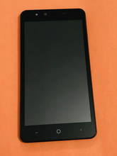 Used Original LCD Display Screen + Touch Screen + Frame for Leagoo Z7 Free Shipping