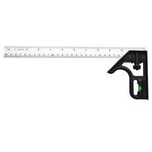 Multifunctional Angle Ruler Combination Square Stainless Steel Combo Square Carpentry Tools Carpenter Square Metal Ruler 2024 - buy cheap
