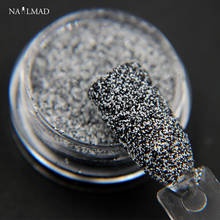 3ml/box Nail Glitters Mix Matte Glitter Dust Nail Art Glitter White Black Glitter 2024 - buy cheap