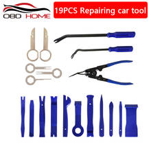 19pcs OBD2 Car Audio Maintenance Kit Auto Trim Stereo Repair Panel Remover Pry Bar Dash Radio Door Trim Panel Clip Tools Set 2024 - buy cheap