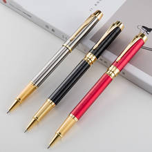 High Quality Metal Luxury 0.5mm Rollerball Pen Ballpoint Pen Business Writing Signing Ball Pens Office School Supplies 03780 2024 - buy cheap