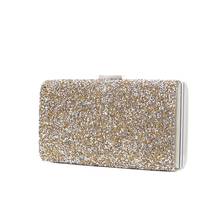 Bolso de noche con diamantes para mujer, bolsa de mano con cadena a precio de fábrica, bandolera, LXG14, 2020 2024 - compra barato