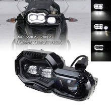 Новая светодиодный ная фара для мотоцикла для BMW F650GS/F700GS/F800GS F800ADV F800R с Hi Low Beam DRL Plug and play 2024 - купить недорого