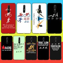 CUTEWANAN Item Triathlon Ironman TPU black Phone Case Cover Hull For Oppo A5 A9 2020 Reno Z Realme5Pro R11 case 2024 - buy cheap