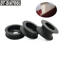 DT-DIATOOL 1pc Dia 3"/75mm Vacuum Brazed Diamond Grinding Disc of Half-Round Edge Diamond Wheel Dry or Wet thickness 15/20/30mm 2024 - buy cheap