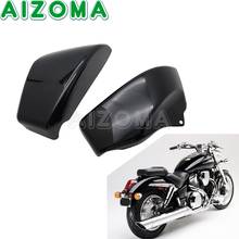 Cubiertas de batería negras para motocicleta Honda VTX1800 VTX 1800 R/S/N/F/T, cubiertas de Panel de carreras laterales, personalizadas, 2002-2008 2024 - compra barato