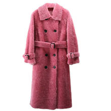 Women Woolen Cashmere Coats Autumn Winter Fashion Warm Double-Faced Wool Overcoat Woolen New Fashion Vintage Minimalist Outwear 2024 - buy cheap