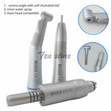 Kavo style led low speed dental handpiece set straigh / contra angle / air motor dental kit equipment 2024 - buy cheap