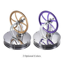 Aluminum Alloy Low Temperature Stirling Engine Creative DIY Engine Model Temperature Difference Engine Heat Steam Education Toys 2024 - buy cheap