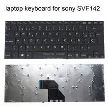 SP LA Replacement keyboards for SONY Vaio SVF14 SVF142 SVF143 SVF144 SVF14E SVF 142 143 Spanish Latin black keyboard On Sale Hot 2024 - buy cheap