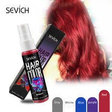 Sevich-NUEVO ESTILO de espray de Color de cabello para hombre y mujer, producto de peinado para el cuidado del cabello instantáneo, 5 colores 2024 - compra barato