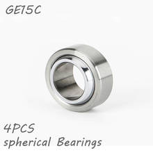 4PCS GE15C Spherical Bushing Plain Bearing for 15mm guide 2024 - buy cheap