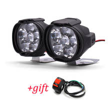 Motorcycle Headlight 1000LM Spotlight With Switch Auxiliary Lamp For Gas Gas EC2T FSE FSR EC250 gasgas ec 25 EC300 TC125 TE125 2024 - buy cheap