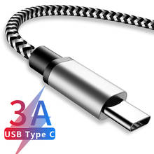 Type C USB Cable 3.0A Fast Charging Type-C usb Charger Cord For Samsung S9 S8 Plus Huawei Honor 10 9 lite Tablet Phone Type C 2024 - buy cheap