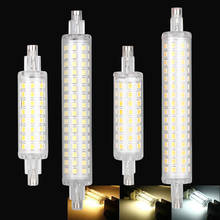 R7S 78mm 118mm Led Lamp 5W 10W AC 220V 110V 2835SMD 64 128 leds Spotlight Replace Halogen Floodlight R7S Lamparas No Flicker 2024 - buy cheap
