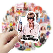 10/50PCS British TV Series Absolutely Fabulous Stickers Cartoon Comedy for DIY Kids Case Skateboard Decals Luggage Laptop Phone 2024 - buy cheap