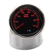 52mm Tachometer Tacho Meter 7000RPM Gauge With Red Backlight For Car Boat 9-30V 2024 - buy cheap