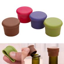 1Pc Reusable Wine Cover Bottle Caps Silicone Beer Beverage Stopper Home Fresh Keeping Stopper Kitchen Bar Dining Gadgets 2024 - buy cheap