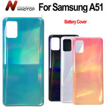 Cubierta trasera de la batería para Samsung Galaxy A51, carcasa de cristal de 6,5 pulgadas para Samsung A515F, carcasa A51 2024 - compra barato