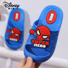 Disney Princess Marvel Spider-Man Children Baotou Hole Shoes Girls Boys Children Indoor Soft-soled Sandals and Slippers Shoes 2024 - buy cheap