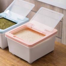 Kitchen Drawer Organizer 10 KG Grain Storage Plastic Box Container Transparent Rice Bean Container Sealed Moisture Resistant 2024 - buy cheap