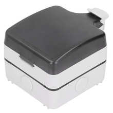 IP66 Outdoor Waterproof Socket Box Switch Case Charging Pile Rain Cover Switch Socket  Box Waterproof Socket 2024 - buy cheap