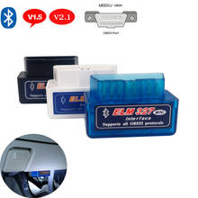 V1.5 OBD2 escáner ELM327 OBDII escáner Bluetooth coche herramienta de diagnóstico para Jeep Compass Wrangler Grand cheroki V2.1 OBD2 escáner 2024 - compra barato