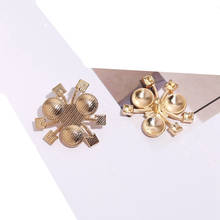20pcs 20mm Metal Alloy KC Gold Plated Flower Blank Base DIY Accessories For Jewelry Making 2024 - buy cheap