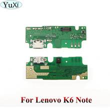 Piezas de repuesto para teléfono móvil YuXi para Lenovo K6 Note K6Note K53a48 puerto de carga Flex Cable/USB Plug Dock Flex cable 2024 - compra barato