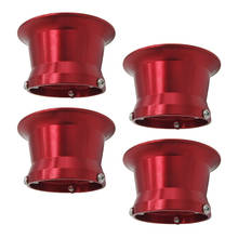 4pcs 50mm Motorcycle Horn Air Filter Cup For 24mm 26mm 28mm 30mm Carb Interface Red 2024 - buy cheap