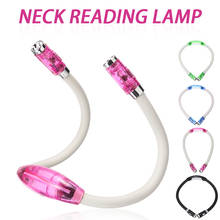 Flexible Handsfree Led Neck Light Hug Reading Lamp Novelty Led Night Light Convenient Book Light 2024 - buy cheap
