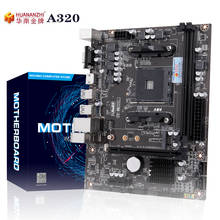 Huananzhi A320 Motherboard AMD AM4 Socket DDR4 Memory USB 3.0 SATA III M.2 For Ryzen 5 CPU Computer Mainboard Placa Mae 2024 - buy cheap