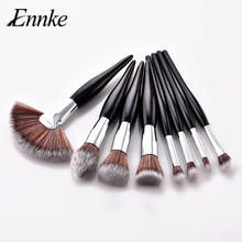 ENNKE Professional Makeup Brushes Kit 8 Pcs Brand Design Concealer Foundation Eyeshadow Micro Brushes Kit Loose Powder Highlight 2024 - buy cheap