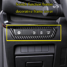 For Mazda3 Mazda 3 Axela 2019 2020 Car Switch function button decorative frame cover molding sticker car decoration accessories 2024 - buy cheap