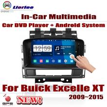 Автомобильная система навигации для Buick Excelle XT 2009-2015, Android, DVD, GPS-плеер, HD экран, радио, стерео, встроенный мультимедиа 2024 - купить недорого