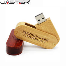 4gb 16g 32gb 64gb vara de memória u dick presentes de casamento jaster 1pcs logotipo personalizado livre madeira portátil pen drive usb 2024 - compre barato