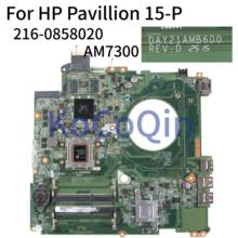 Placa-mãe do portátil de kocoqin para hp pavillion 15-p 15 ininchcore A10-7300 am7300 216-0858020 mainboard day21amb6d0 2024 - compre barato