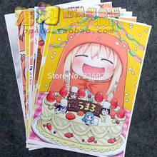 8 pcs/set Anime Himouto! Umaru-chan poster U M R Nanan ebina Motoba Kirie wall pictures for living room A3 Film posters gifts 2024 - buy cheap