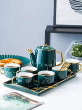 European Small Luxurious Coffee Cup Suit Bring Tray Phnom Penh Coffee Set Have Household Scented Tea Have Afternoon Tea Tea Set 2024 - buy cheap