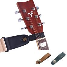 Guitar Strap Guitar Neck Strap Leather Head Belt Holder Button Safe Lock Ukulele Bass Folk Acoustic Electric Guitar Accessories 2024 - buy cheap
