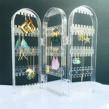 Clear Earrings Ear Studs Necklace Jewelry Display Rack Stand Organizer Holder 2024 - buy cheap