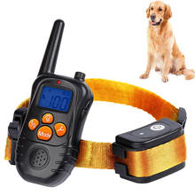 Dog Training Collar With LCD Screen Display Pet Electronic Remote Training Collar 300 Meter Range Static Shock Collar 2024 - buy cheap