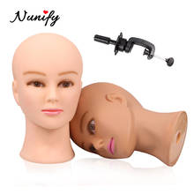 Nunify-cabeza calva para extensión de cabello, pelucas de encaje, soporte de Maniquí de exhibición, secador de cabeza, peluca con soporte 2024 - compra barato