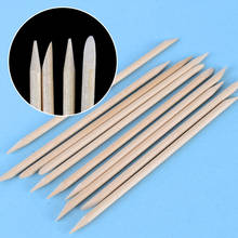 10pcs/packs 11.3cm Orange Wood Stick Cuticle Pusher Remover Nail Designs Nail Art Stick Wooden Nails Tools 2024 - buy cheap