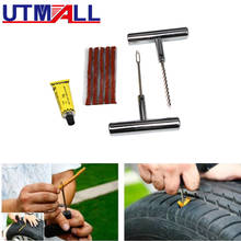 Car Tire Repair Tools Tubeless Tyre Puncture Repair Plug Kit Needle Patch Fix Tool Cement Useful Sets 2024 - buy cheap