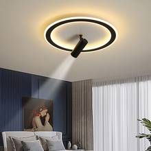 Modern Simple Ceiling Light For Living Room Bedroom Hall Home Decoration Creative LED Surface Mount Panel Lamp Black Plus White 2024 - buy cheap