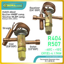 1/2HP+ R404a thermal expansion valves is low costs and high performance throttle device for mobile freezers or chillers 2024 - buy cheap